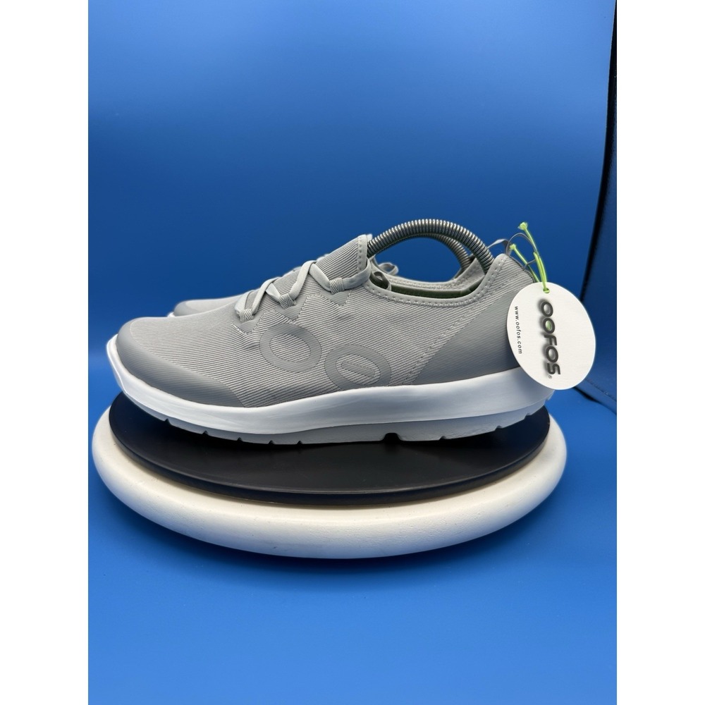 OOFOS OOmg Sport LS Low Mens Size 11 Slate Light Gray Comfort Recovery Shoes NEW